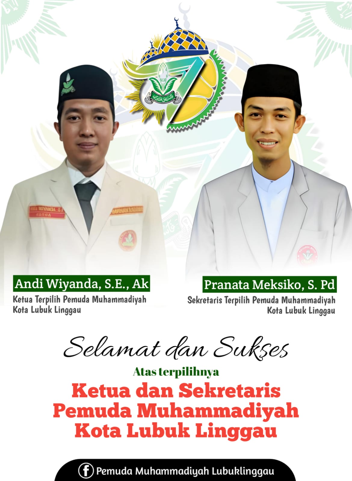 Andi Wiyanda Kembali Pimpin PDPM Lubuk Linggau,Pranata Meksiko jadi Sekretaris