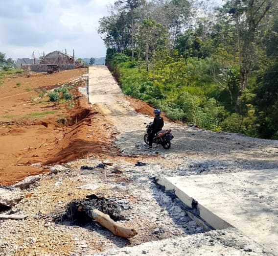 Proyek Jalan Timbangan diduga Janggal