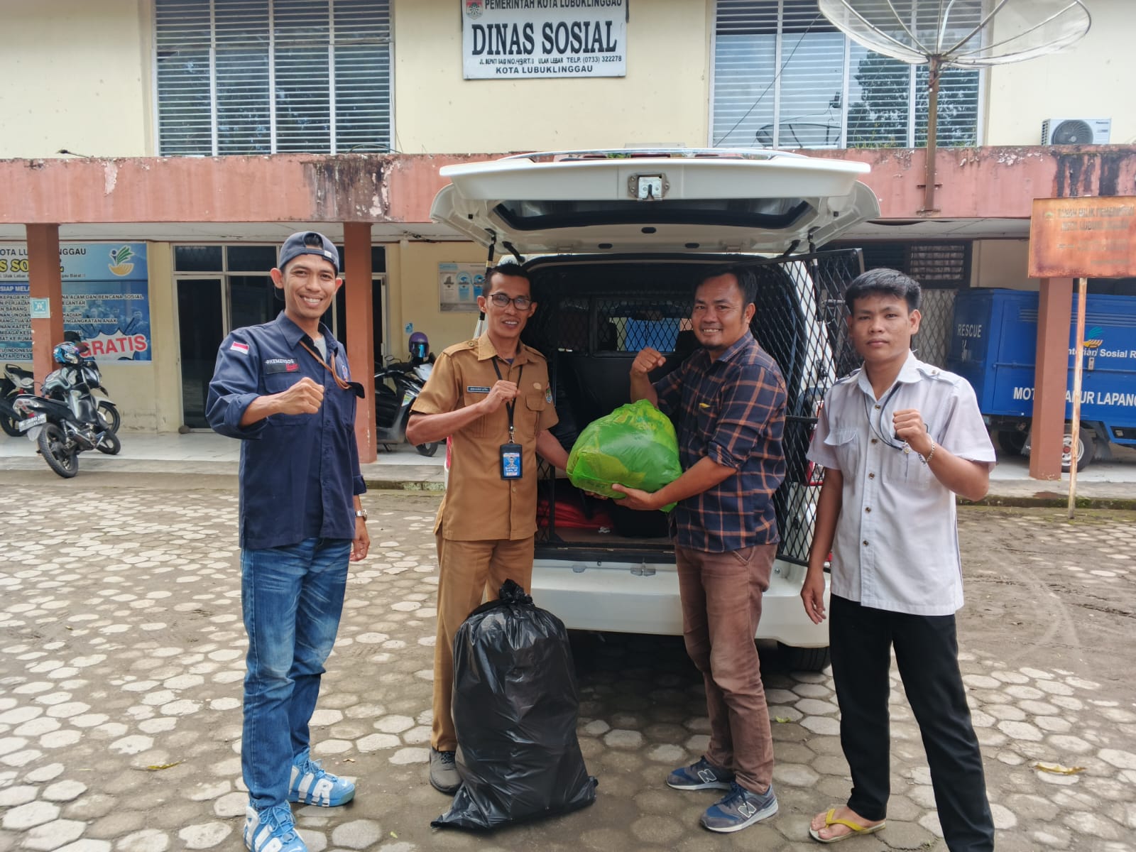 MPKT Linggau Barat 1 Salurkan Bantuan Pakaian Layak Pakai ke Dinsos
