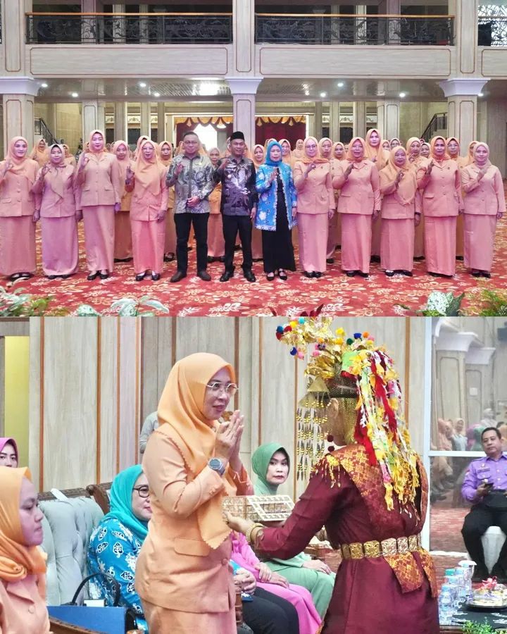 Wakil Bupati Hadiri Konsilidasi dan Pengukuhan Pengurus DWP Kabupaten Musi Rawas Masa Bakti 2024-2029