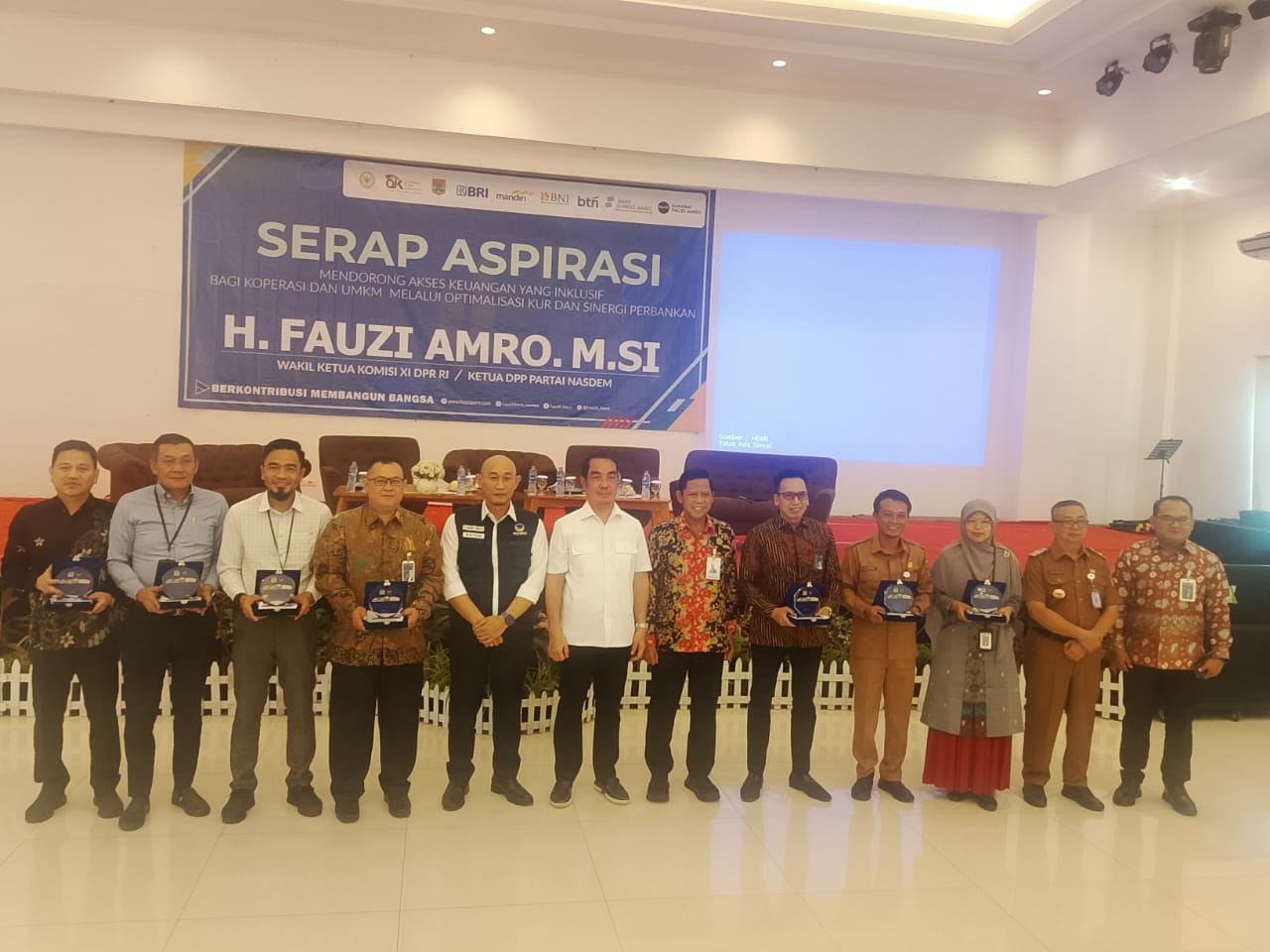 Serap Aspirasi,Fauzi Amro Usulkan Skema Kredit Ringan UMKM