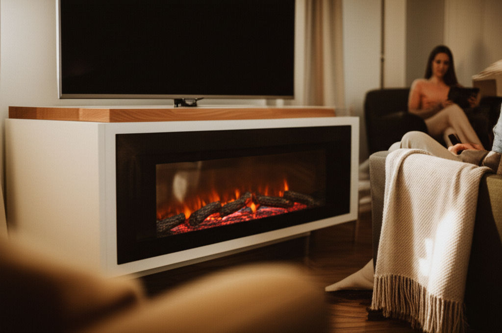 Elevate your home! Discover how to safely combine a fireplace & TV for a warm, inviting, and stylish entertainment space.