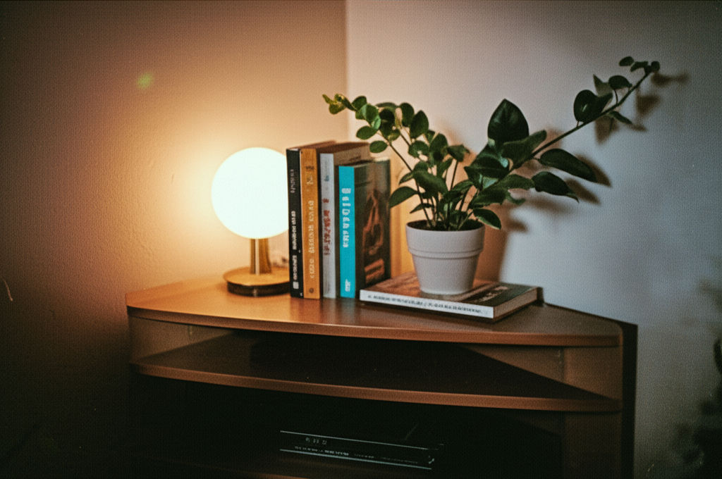 Elevate your corner entertainment stand! Discover how to decorate it stylishly & functionally, turning it into a room focal point.