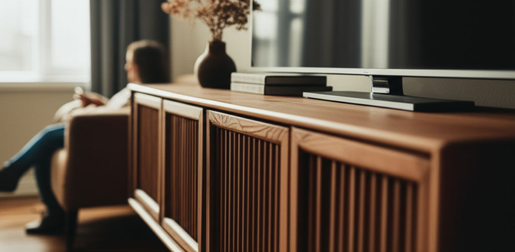 Elevate your living space! Explore top wooden TV center styles & find the ideal design to perfectly organize & enhance your home.