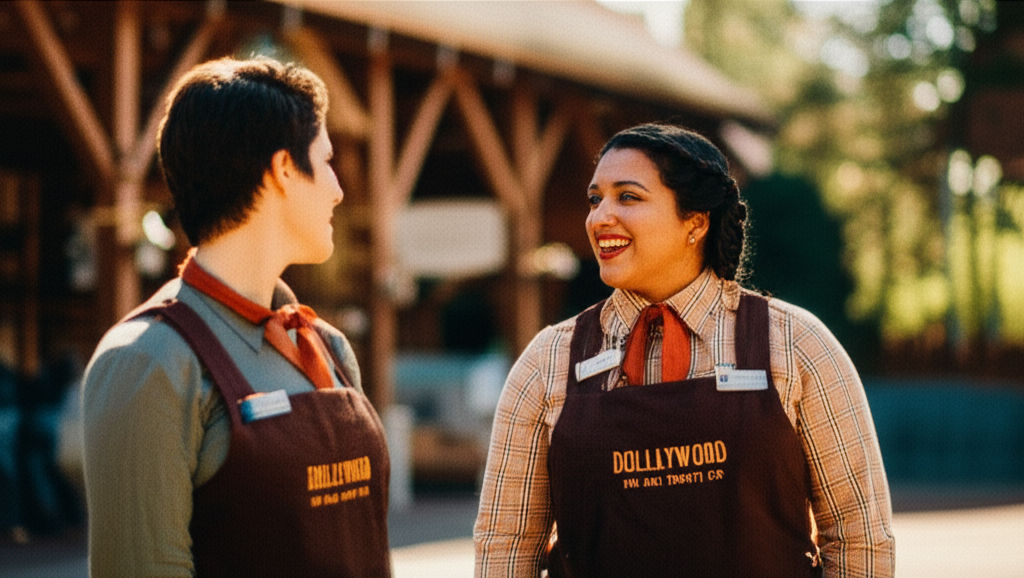 Unlock your dream job at Dollywood! Explore diverse roles, incredible benefits including free college tuition, and a joyful, hospitable work environment.