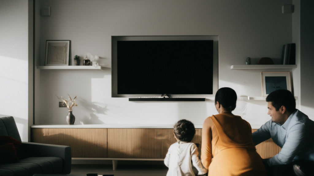 Unlock a sleek, custom living space! Learn to build your own DIY built-in entertainment wall. Eliminate clutter, add value & personalize your home.