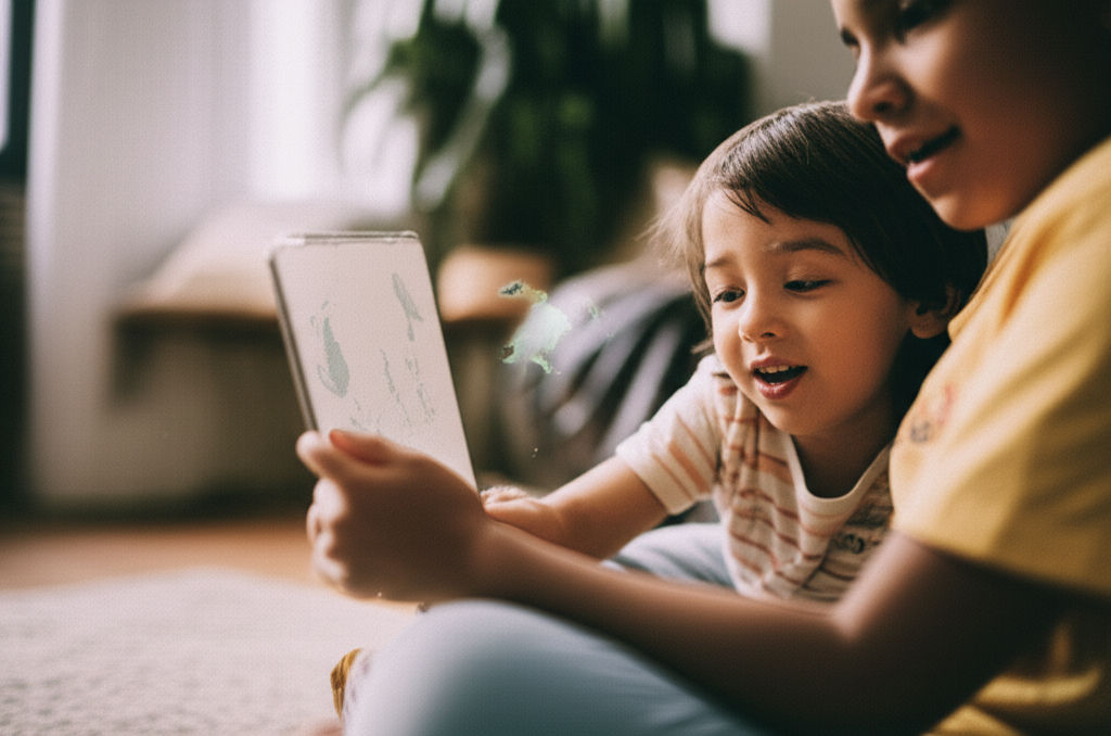Unlock the magic of AR for kids! Learn how Augmented Reality transforms entertainment, making screen time interactive, imaginative, and educational fun.