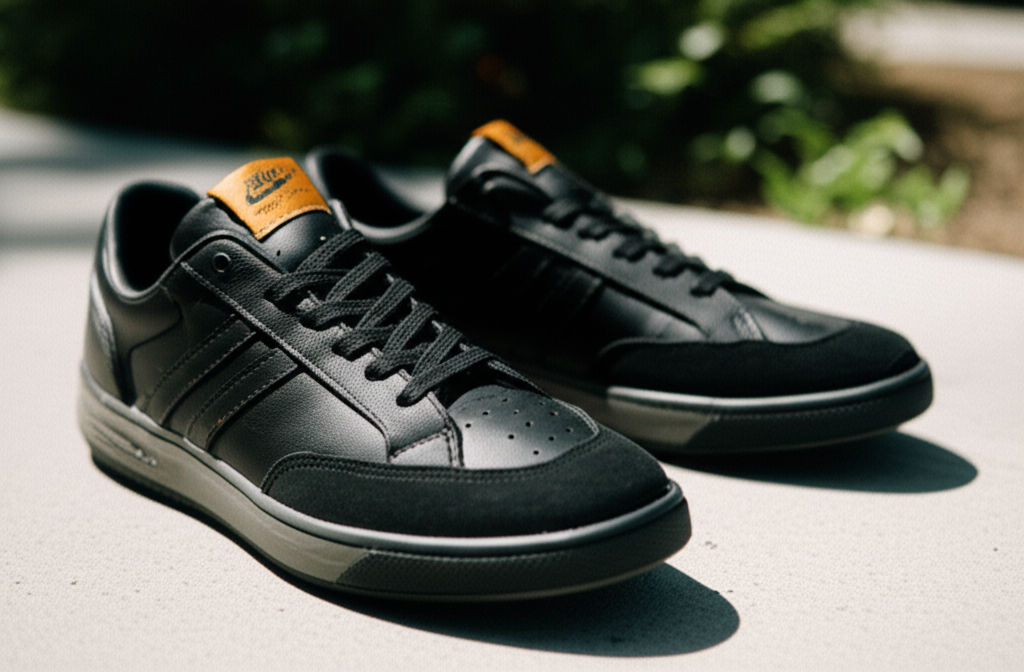 Elevate your style with black sneakers! This guide reveals why they're a timeless essential and how to choose & style your perfect pair for any look.