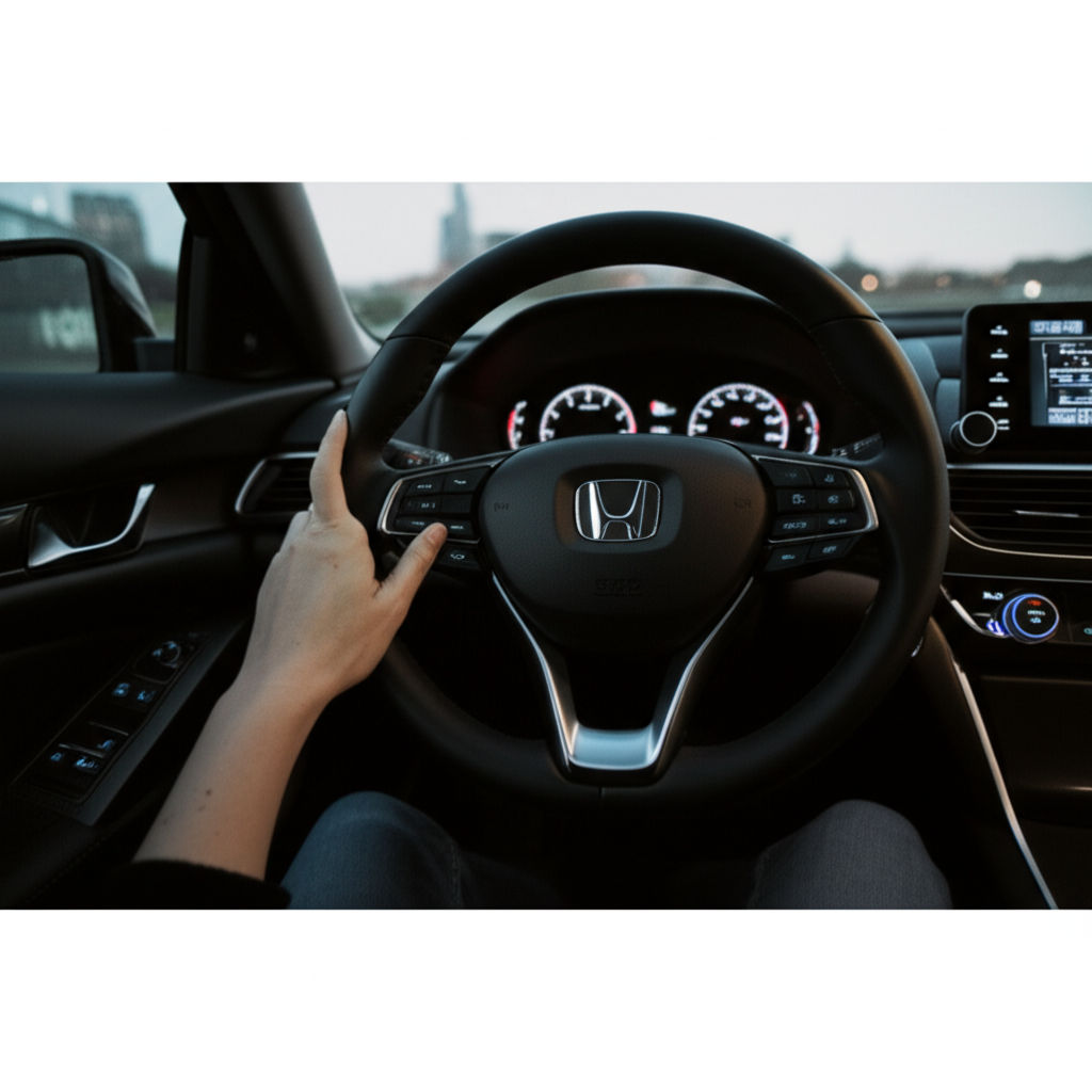 Discover the 2018 Honda Accord Sport: a redesigned sedan blending sporty looks, engaging performance, and everyday practicality. Is it your next ride?
