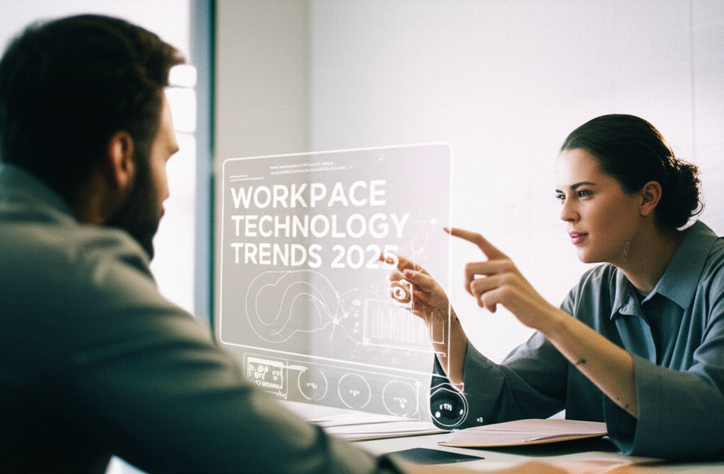 Discover the top workplace technology trends for 2025, from AI & automation to hybrid work tools. Transform how you work, collaborate, and thrive.
