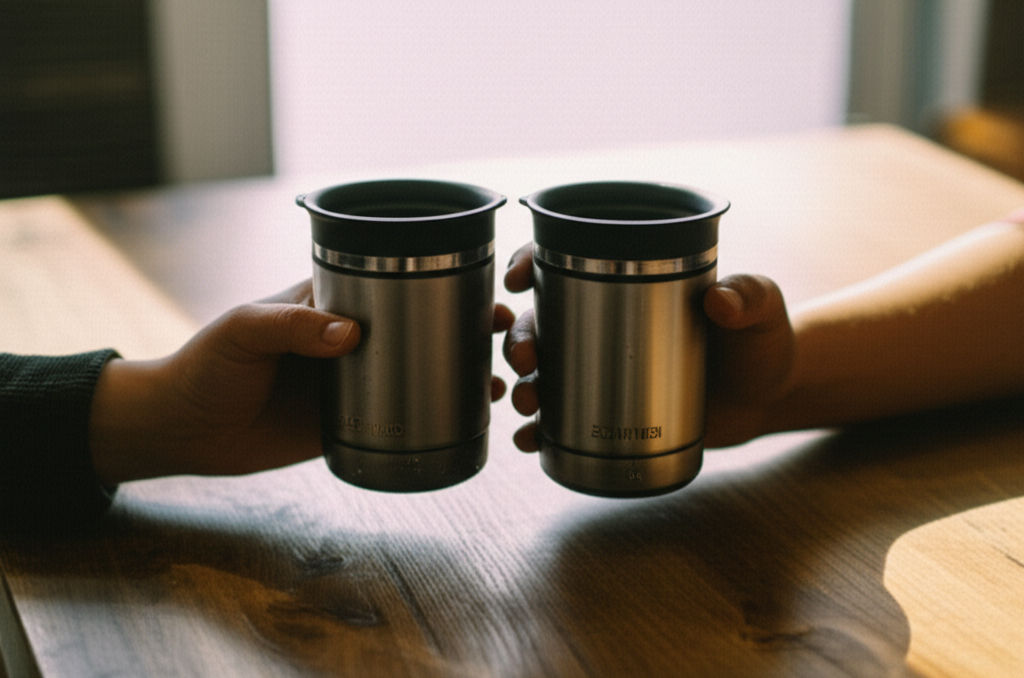 Unlock the secret to all-day warmth! Contigo coffee mugs use advanced Thermalock™ vacuum insulation & AUTOSEAL® to keep your drinks hot.