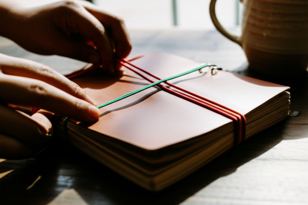 Master your Traveler's Notebook! This guide reveals how elastic bands boost organization, security, and capacity, making your TN a personalized command center.