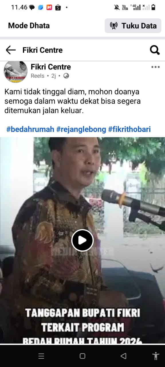 Bupati Fikri Janji Tuntaskan Bedah Rumah Mangkrak di PUT