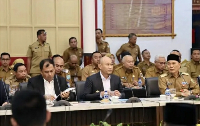 Rakor Pemda Sumsel: Walikota Linggau Dukung Sinergi Pusat dan Daerah