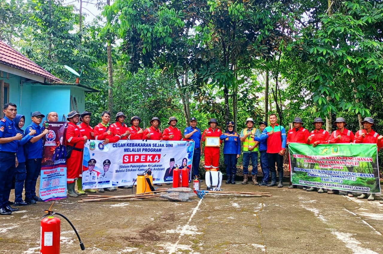 Melalui Program SIPEKA, Damkar Empat Lawang Garda Terdepan Melindungi Warganya Dari Bahaya Kebakaran