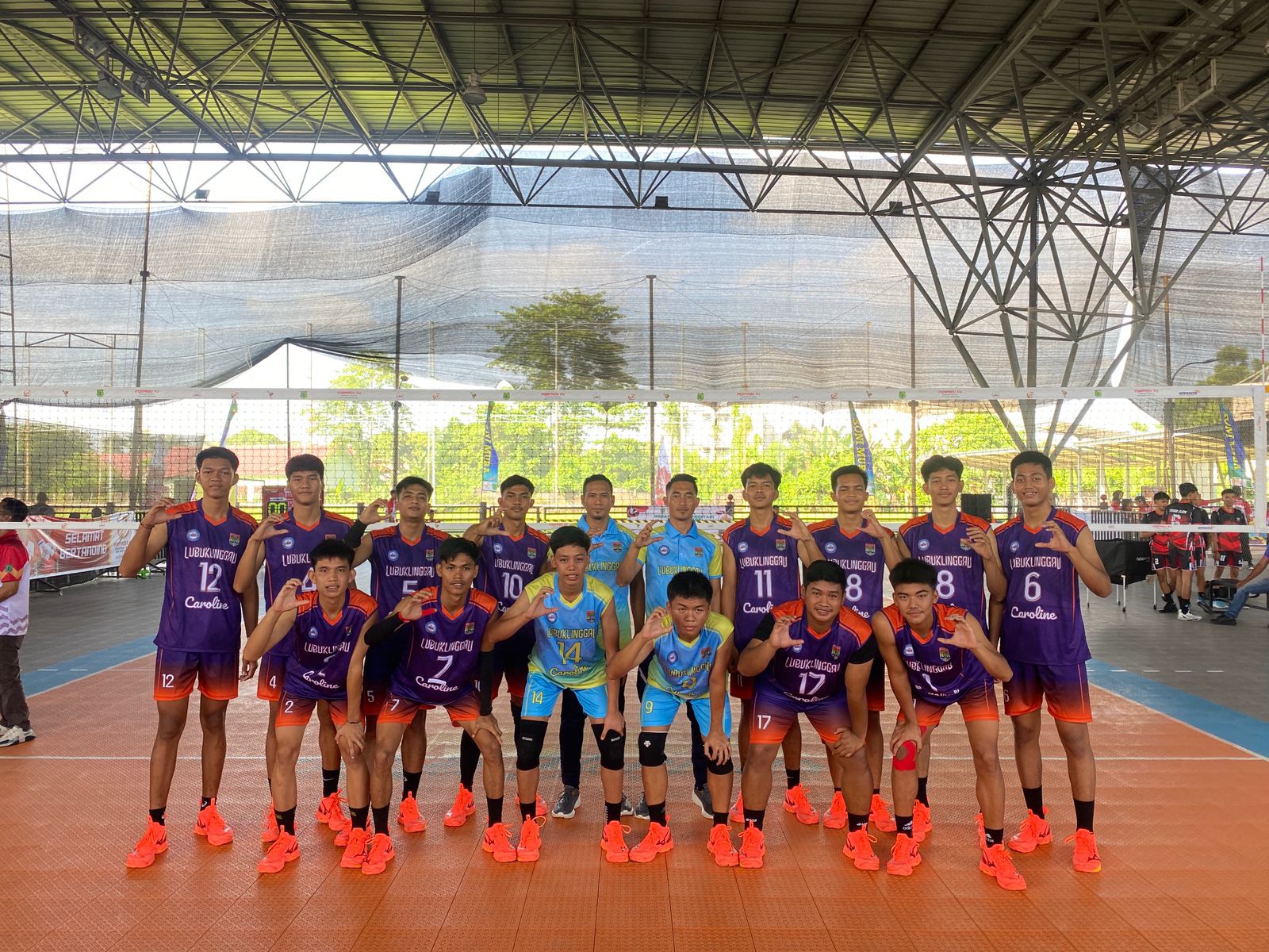 Tim Bola Voli Kota Linggau Taklukan Tim Voli Pagar Alam 3-0