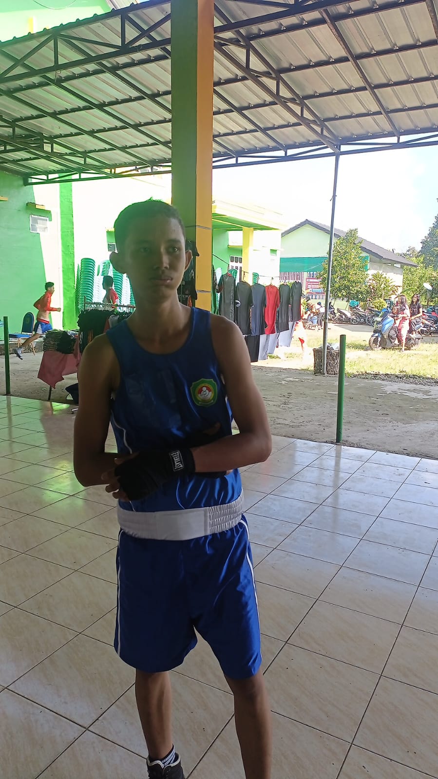 Atlit Tinju Musi Rawas Berhasil Lolos ke Perempat Final di PORPROV Sumsel XV