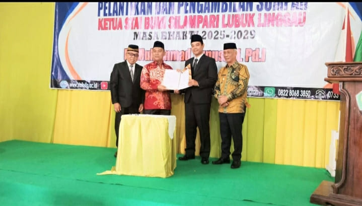 DR. Muhammad Yunus Resmi Pimpin STAI Bumi Silampari