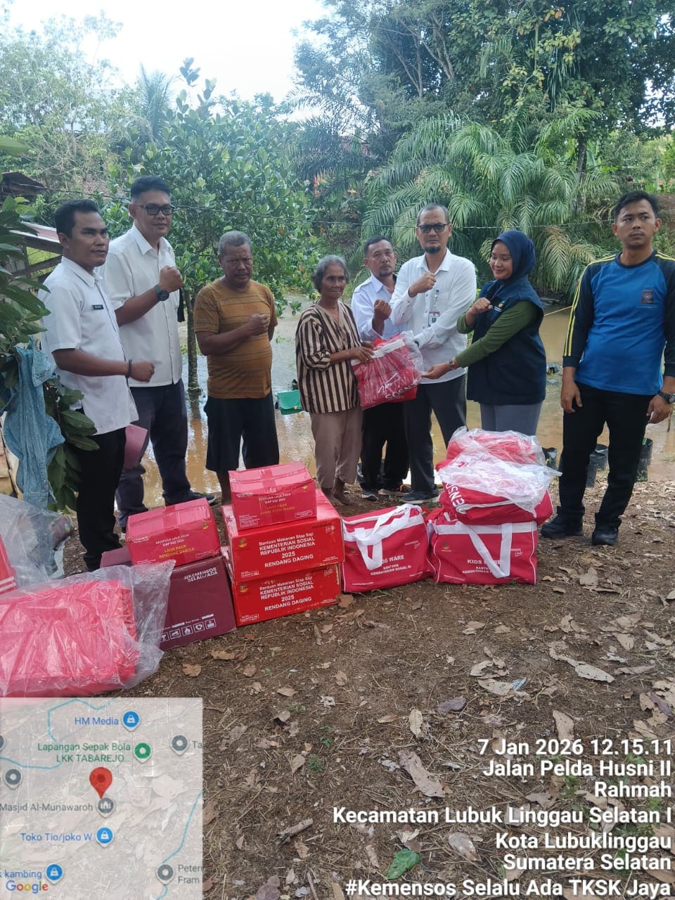 Dinsos Linggau Gerak Cepat Bantu Warga Korban Banjir