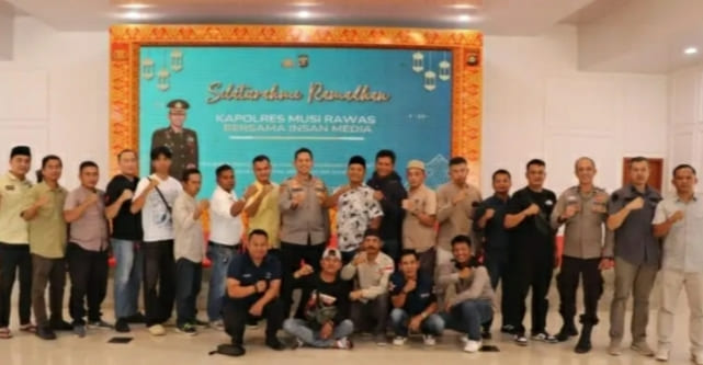 Kapolres Musi Rawas Pererat Sinergi dengan Insan Pers Lewat Silaturahmi Ramadhan