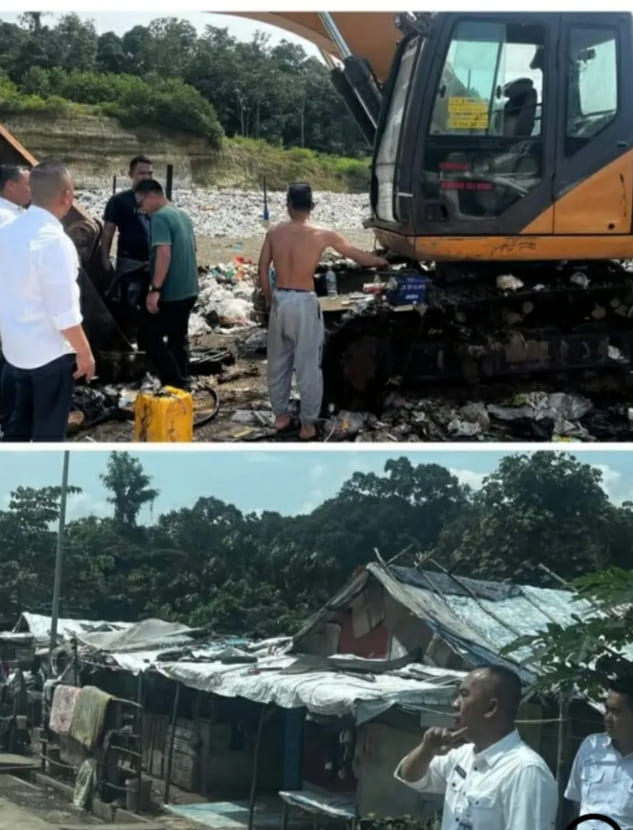Plt. DLH Tinjau Perbaikan Excavator untuk Dukung Kebersihan Kota Linggau