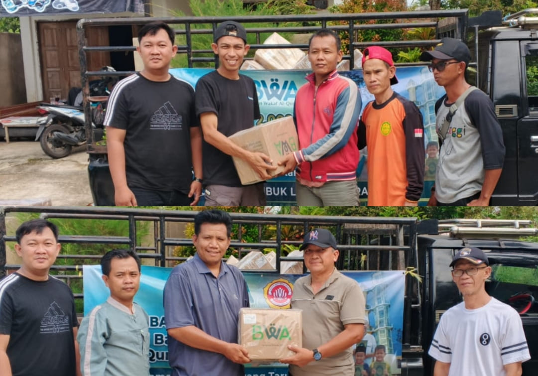 BWA Gandeng Karang Taruna Barat 1 dan 2 Salurkan 2.000 Al-Qur'an